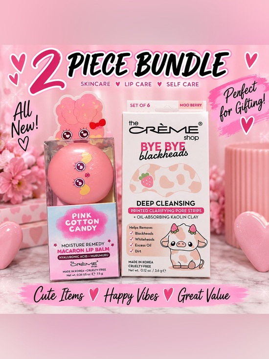 The Creme Shop Other - The Crème Shop Pink Self-Care Bundle – NEW!